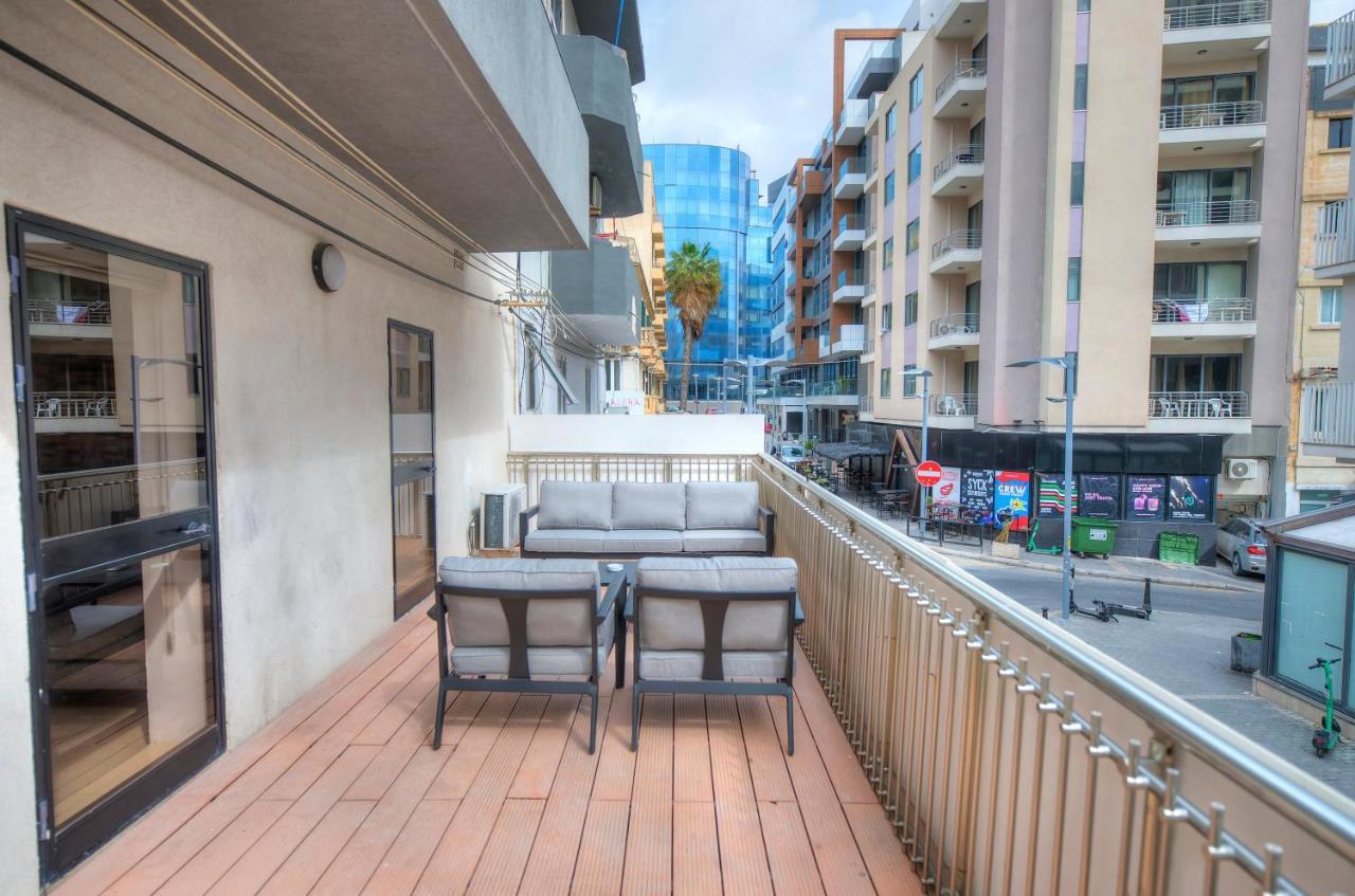 2Bedroom With Large Terrace In Paceville Jpor1-1 St. Julian's Exterior foto